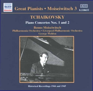 Tchaikovsky Pyotr - Piano Concertos 1 & 2 in der Gruppe Externt_Lager / Naxoslager bei Bengans Skivbutik AB (510376)