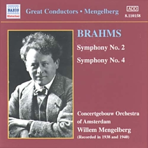 Brahms Johannes - Symphonies 2 & 4 in der Gruppe CD bei Bengans Skivbutik AB (510377)