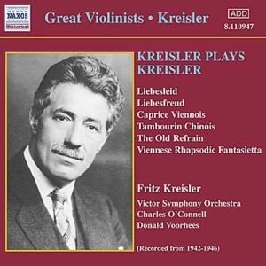 Kreisler Fritz - Plays Kreisler in der Gruppe Externt_Lager / Naxoslager bei Bengans Skivbutik AB (510452)