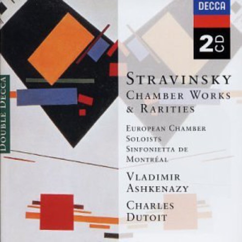 Stravinsky - Kammarmusik & Rariteter in der Gruppe CD / Klassiskt bei Bengans Skivbutik AB (510601)