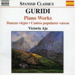 Guridi Jesus - Piano Works in der Gruppe Externt_Lager / Naxoslager bei Bengans Skivbutik AB (511112)