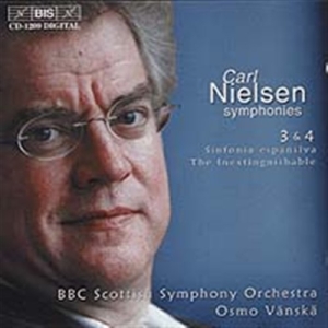 Nielsen Carl - Symphonies 3 & 4 in der Gruppe CD / Klassiskt bei Bengans Skivbutik AB (511624)