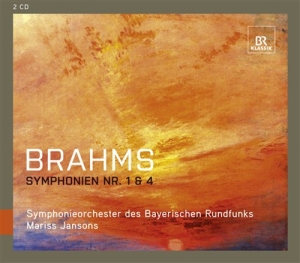 Brahms - Symphonies 1&4 in der Gruppe Externt_Lager / Naxoslager bei Bengans Skivbutik AB (512116)