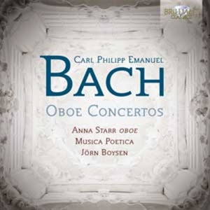 Cpe Bach - Oboe Concertos in der Gruppe Externt_Lager / Naxoslager bei Bengans Skivbutik AB (512121)