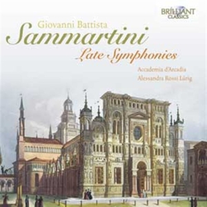 Sammartini - Late Symphonies in der Gruppe CD bei Bengans Skivbutik AB (512125)