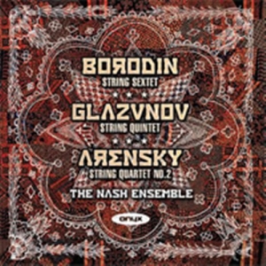 Borodin / Glazunov - String Sextet / String Quintet in der Gruppe Externt_Lager / Naxoslager bei Bengans Skivbutik AB (512234)