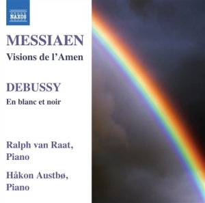 Messiaen / Debussy - Visions De L Amen in der Gruppe Externt_Lager / Naxoslager bei Bengans Skivbutik AB (512398)