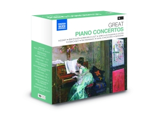 Various Composers - Great Piano Concertos in der Gruppe Externt_Lager / Naxoslager bei Bengans Skivbutik AB (512421)