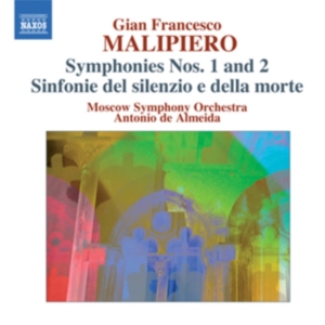 Malipiero - Symphonies Vol 2 in der Gruppe Externt_Lager / Naxoslager bei Bengans Skivbutik AB (512599)