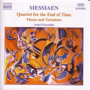 Messiaen Olivier - Quartet For End Of Time in der Gruppe Externt_Lager / Naxoslager bei Bengans Skivbutik AB (513254)