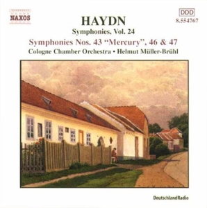 Haydn Joseph - Symphonies Vol 24 in der Gruppe Externt_Lager / Naxoslager bei Bengans Skivbutik AB (513256)