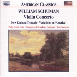 Schuman Willliam - Violin Concerto in der Gruppe Externt_Lager / Naxoslager bei Bengans Skivbutik AB (513261)