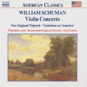 Schuman Willliam - Violin Concerto in der Gruppe Externt_Lager / Naxoslager bei Bengans Skivbutik AB (513261)