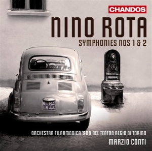Rota - Symphonies Nos 1&2 in der Gruppe Externt_Lager / Naxoslager bei Bengans Skivbutik AB (513735)