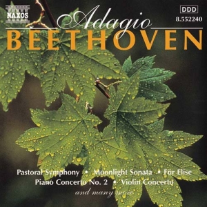 Beethoven Ludwig Van - Adagio in der Gruppe Externt_Lager / Naxoslager bei Bengans Skivbutik AB (515081)