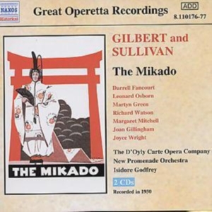 Gilbert & Sullivan - The Mikado in der Gruppe CD / Klassiskt bei Bengans Skivbutik AB (515165)