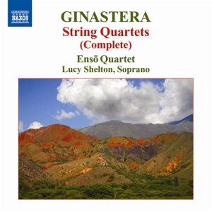 Ginastera - String Quartets 1-3 in der Gruppe Externt_Lager / Naxoslager bei Bengans Skivbutik AB (515461)