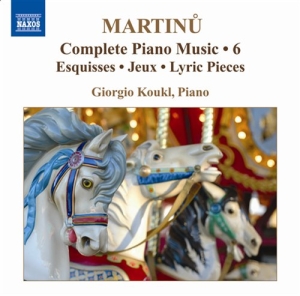 Martinu - Complete Piano Music Vol 6 in der Gruppe Externt_Lager / Naxoslager bei Bengans Skivbutik AB (515465)