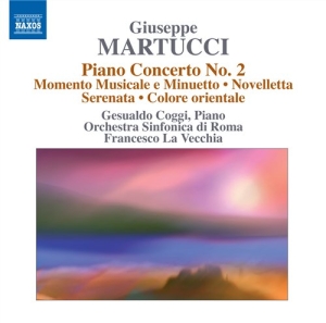 Martucci - Piano Concerto No 2 in der Gruppe Externt_Lager / Naxoslager bei Bengans Skivbutik AB (515466)