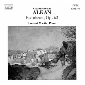 Alkan Charles - Esquisses Op. 63 in der Gruppe Externt_Lager / Naxoslager bei Bengans Skivbutik AB (515486)