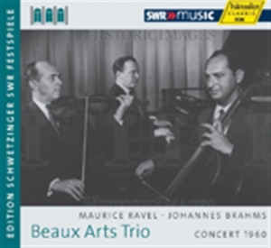 Brahms / Ravel - Piano Trios in der Gruppe Externt_Lager / Naxoslager bei Bengans Skivbutik AB (515521)