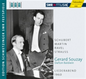 Schubert / Martin / Ravel / R Strau - Duo Recital 1960 in der Gruppe Externt_Lager / Naxoslager bei Bengans Skivbutik AB (515522)