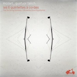 Mozart Wolfgang Amadeus - The Six String Quintets in der Gruppe CD bei Bengans Skivbutik AB (515616)
