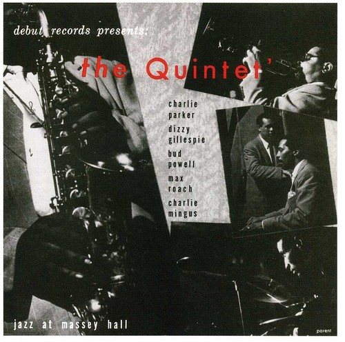 Charlie Parker Dizzy Gillespie Bu - Quintet - Jazz At Massey Hall (Ojc) in der Gruppe CD / Jazz/Blues bei Bengans Skivbutik AB (515954)