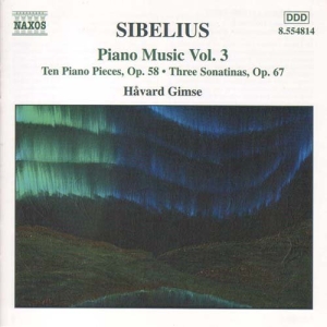 Sibelius Jean - Piano Music Vol 3 in der Gruppe Externt_Lager / Naxoslager bei Bengans Skivbutik AB (516469)