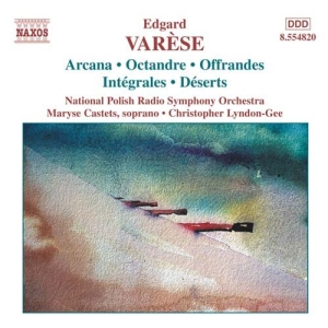 Varese Edgar - Ameriques/Offrande in der Gruppe CD bei Bengans Skivbutik AB (516471)