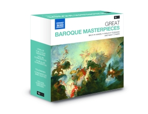 Various Composers - Great Baroque Masterpieces in der Gruppe Externt_Lager / Naxoslager bei Bengans Skivbutik AB (516552)