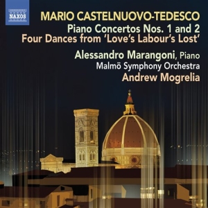 Castelnuovo-Tedesco - Piano Concertos  1&2 in der Gruppe CD bei Bengans Skivbutik AB (516593)