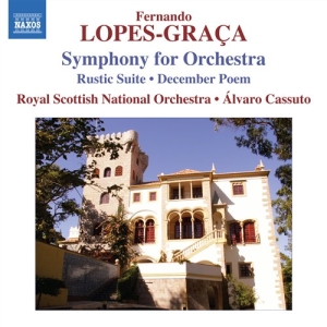 Lopes-Graca - Symphony For Orchestra in der Gruppe Externt_Lager / Naxoslager bei Bengans Skivbutik AB (516606)