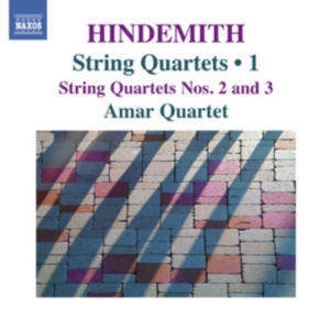 Hindemith - String Quartets 2 And 3 in der Gruppe Externt_Lager / Naxoslager bei Bengans Skivbutik AB (516614)