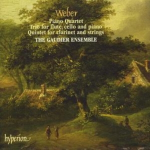 Weber - Piano Quartet, Trio For Flute, in der Gruppe Externt_Lager / Naxoslager bei Bengans Skivbutik AB (517702)
