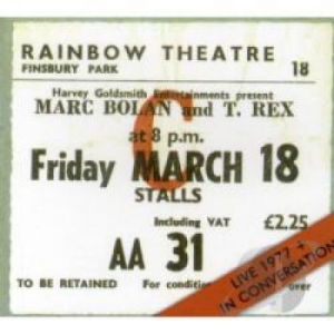 Bolan Marc & T.Rex - Live 1977/In Conversation in der Gruppe CD / Rock bei Bengans Skivbutik AB (517722)