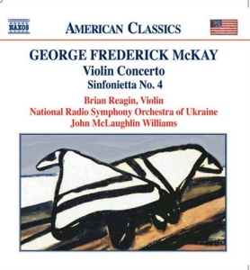 Mckay George Frederick - Violin Concerto/Orchestral Wor in der Gruppe CD bei Bengans Skivbutik AB (517730)