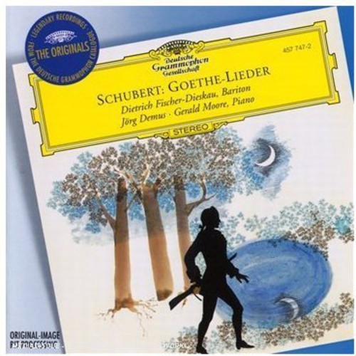 Schubert - Goethe Lieder in der Gruppe CD / Klassiskt bei Bengans Skivbutik AB (518909)
