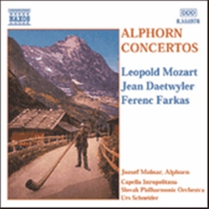 Various - Alphorn Concertos in der Gruppe Externt_Lager / Naxoslager bei Bengans Skivbutik AB (518912)