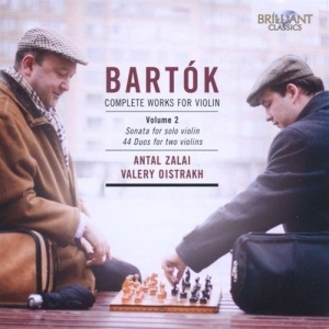 Bartok - Complete Works For Violin Vol 2 in der Gruppe Externt_Lager / Naxoslager bei Bengans Skivbutik AB (519054)