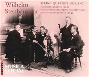 Stenhammar Wilhelm - String Quartets Nos 1-6 /  Cap 2133 in der Gruppe CD / Övrigt bei Bengans Skivbutik AB (519193)