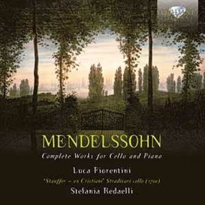 Mendelssohn - Complete Works For Cello And Piano in der Gruppe Externt_Lager / Naxoslager bei Bengans Skivbutik AB (519197)