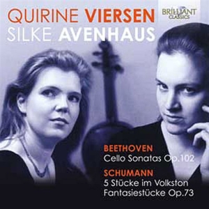 Beethoven / Schumann - Music For Cello And Piano in der Gruppe CD bei Bengans Skivbutik AB (519202)