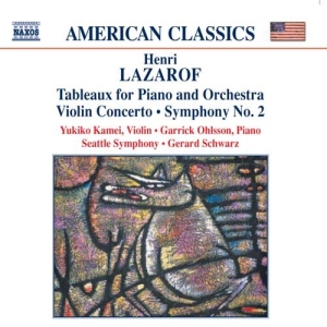 Lazarof Henri - Symphony 2 in der Gruppe Externt_Lager / Naxoslager bei Bengans Skivbutik AB (519377)