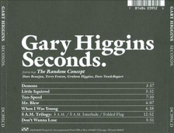 Higgins Gary - Seconds. in der Gruppe CD / Rock bei Bengans Skivbutik AB (519389)