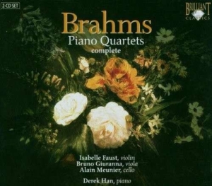 Brahms - Complete Piano Quartets in der Gruppe CD / Klassiskt bei Bengans Skivbutik AB (519763)