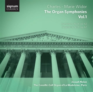 Widor - Organ Symphonies in der Gruppe Externt_Lager / Naxoslager bei Bengans Skivbutik AB (519791)