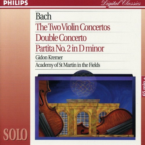 Bach - Violinkonserter Bwv 1041-1043 in der Gruppe CD / Klassiskt bei Bengans Skivbutik AB (519881)