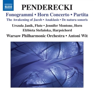 Penderecki - Fonogrammi in der Gruppe CD bei Bengans Skivbutik AB (520253)