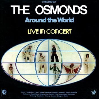 Osmonds - Around The World - Live In Concert in der Gruppe CD / Bestseller bei Bengans Skivbutik AB (520652)